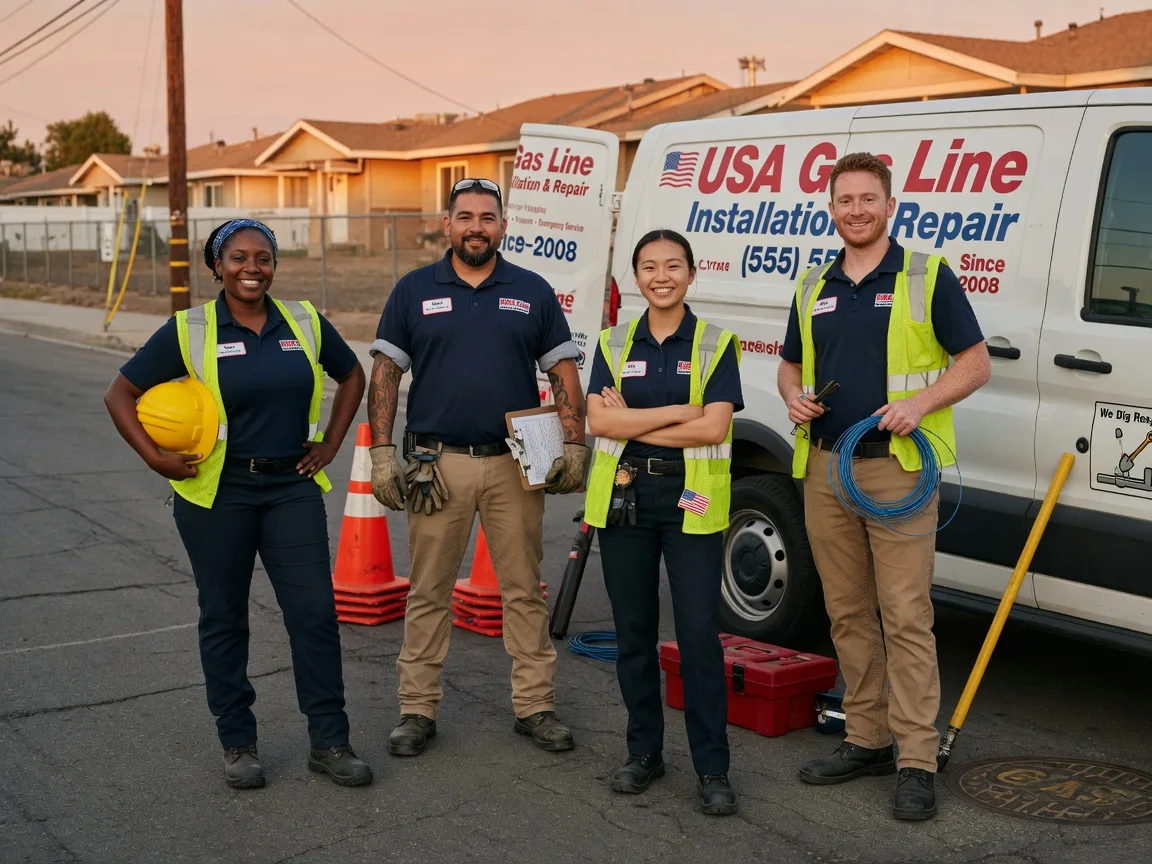 Gas Line Installation company in Amberson, PA